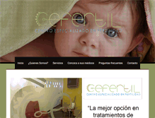 Tablet Screenshot of cefertil.com